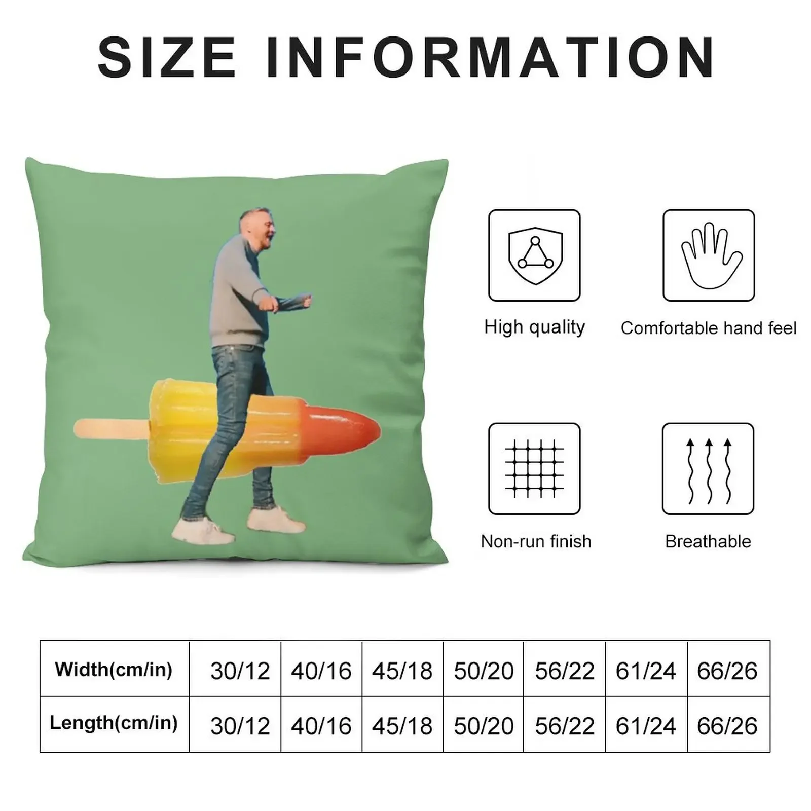 Paul Breach Rocket Lolly Throw Pillow Pillow Covers Decorative pillow pillowcase Pillowcase Cushion