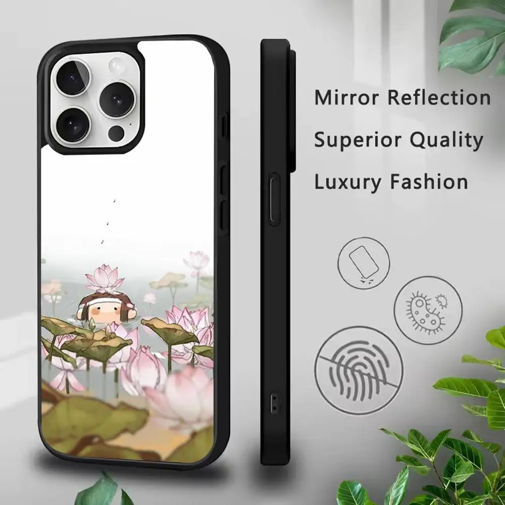 حافظة هاتف مو داو زو شي لهاتف آيفون 17,16,15,14,13,12,11,Pro,Max,Plus,Mini,SE4,E شحن لاسلكي Magsafe مغناطيسي #2