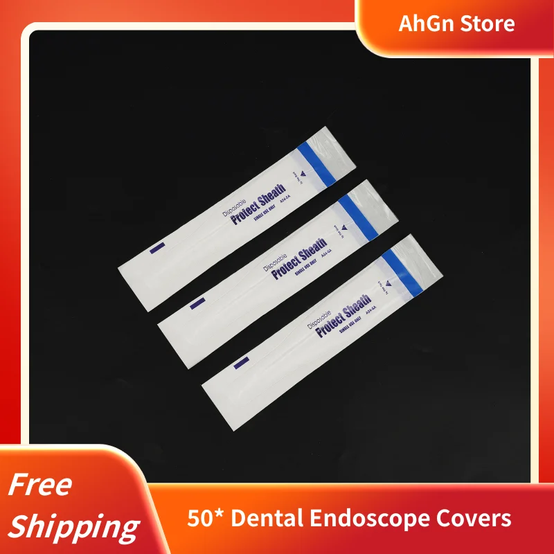 

Одноразовые защитные чехлы (50 шт.) из прозрачного полиэтилена для стоматологических эндоскопов: защита от запотевания и пыли для клиник и медицинских осмотров