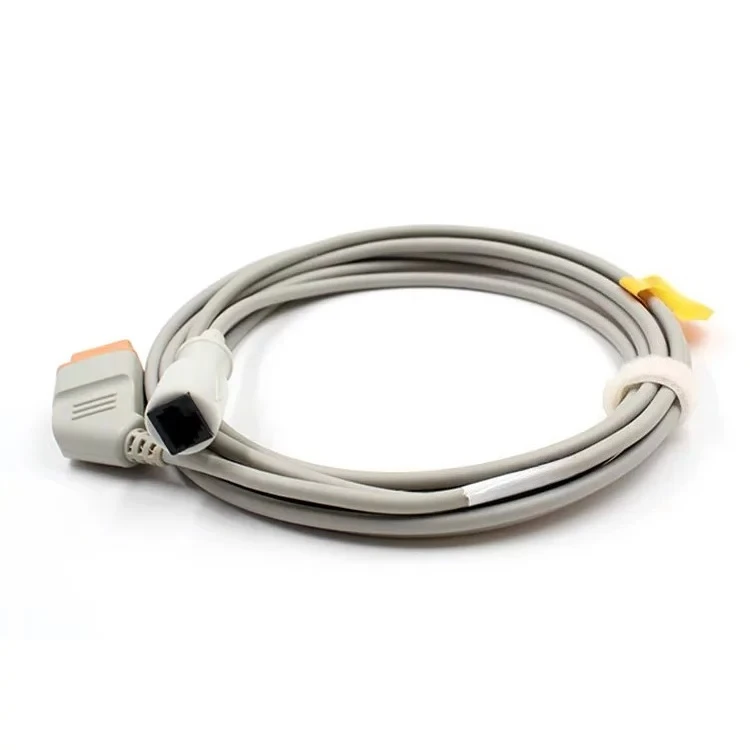 Compatible Kohdens IBP Invasive Bloods Pressure Adapter Cable Abbott Cable