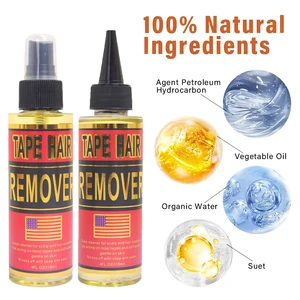 Bant-kırmızı-saç-yapıştırıcı, dantel peruk tutkal sökücü sıvı için dantel peruk / peruk / şerit kapatma saç uzatma 4 floz (118 ml) 12-En çok satılan, tutkal sökücü yapıştırıcı-no. 8