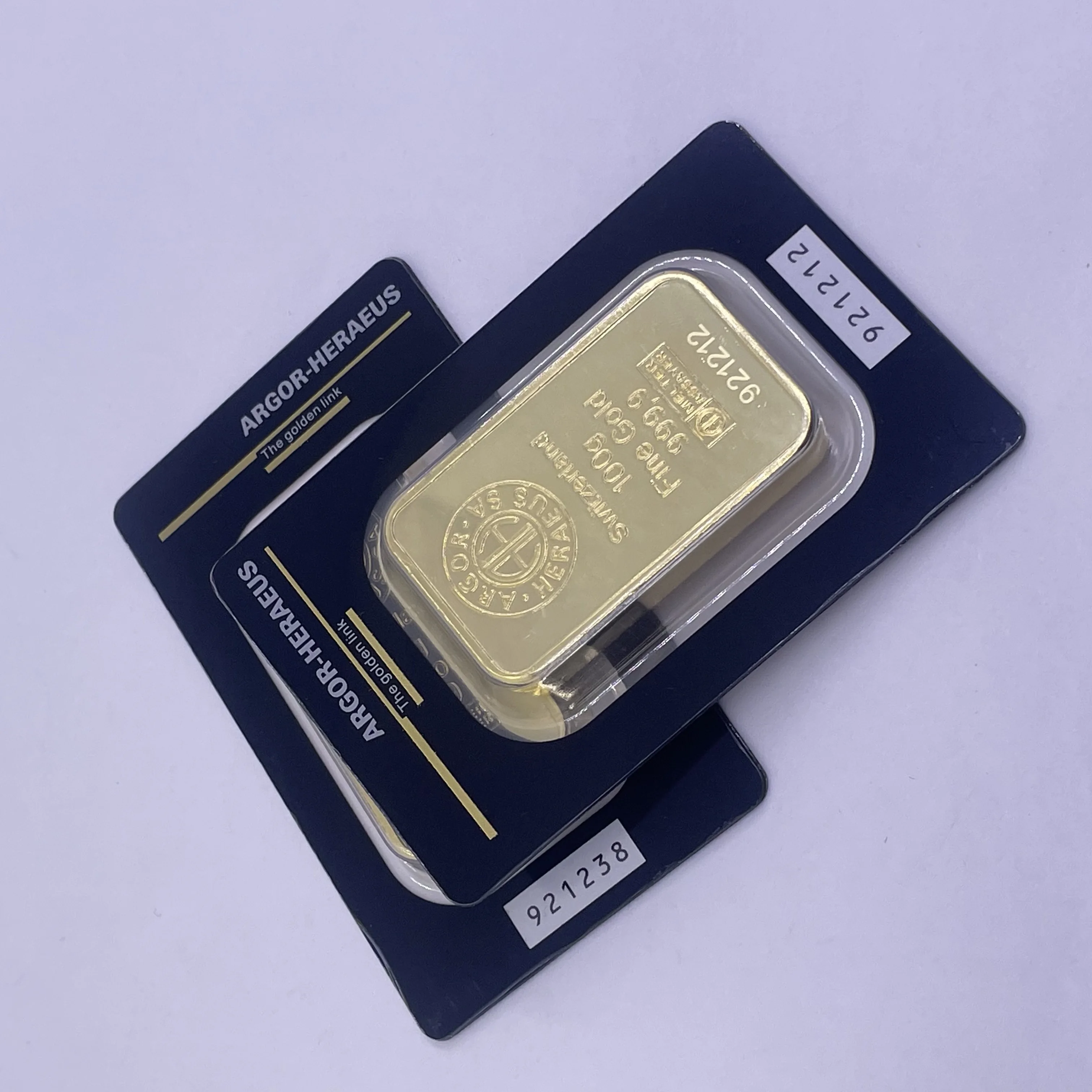 1oz APMEX Design Gold Bar Replica 24K Gold Plated Copper Commemorative Collectible Bar Non-Currency Souvenir Gift for Collection