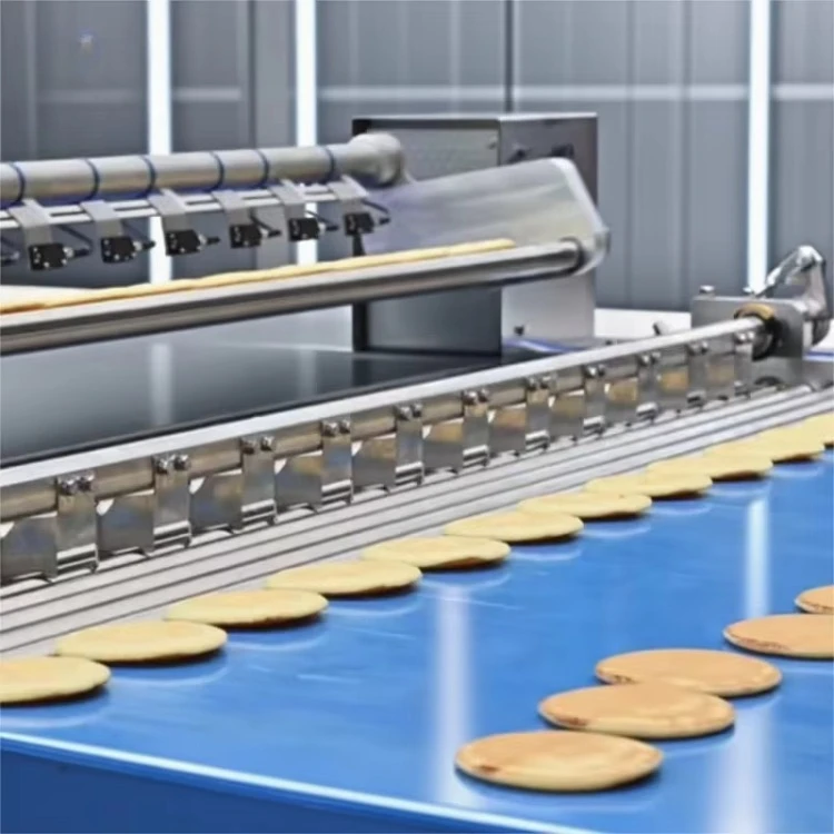 User-friendly Automatic Dorayaki Stacking Cream Slicer Injector System Sealing Forming Press Feeder Machine