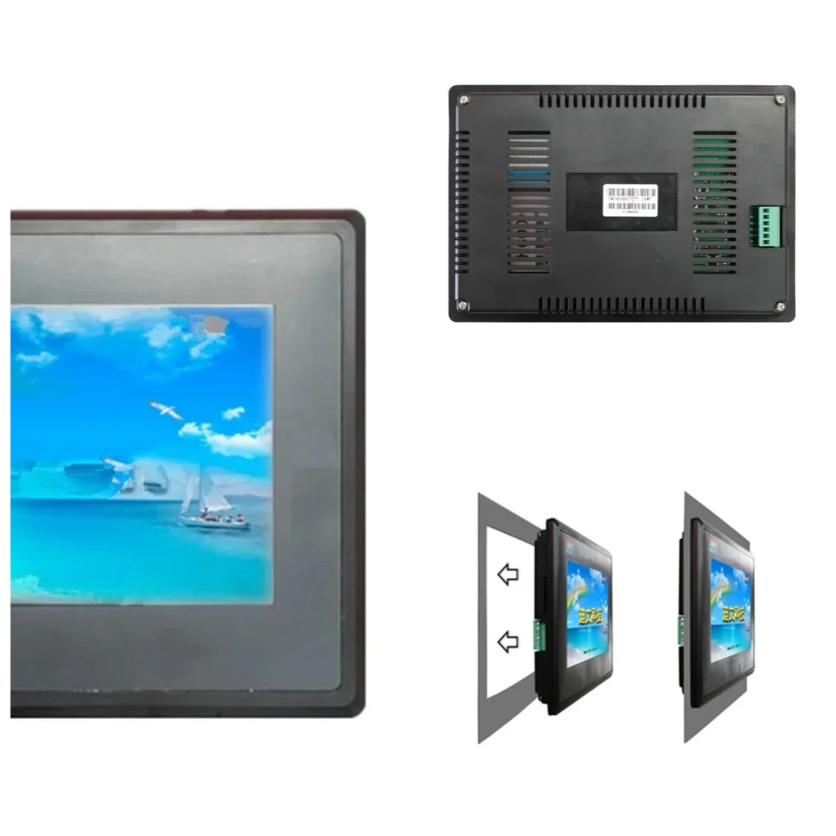 DMT80480T070_18WT DMT80480T070_18WTZ7 7inch Serial Screen Touch Screen Man-machine Interface HMI Configuration Screen