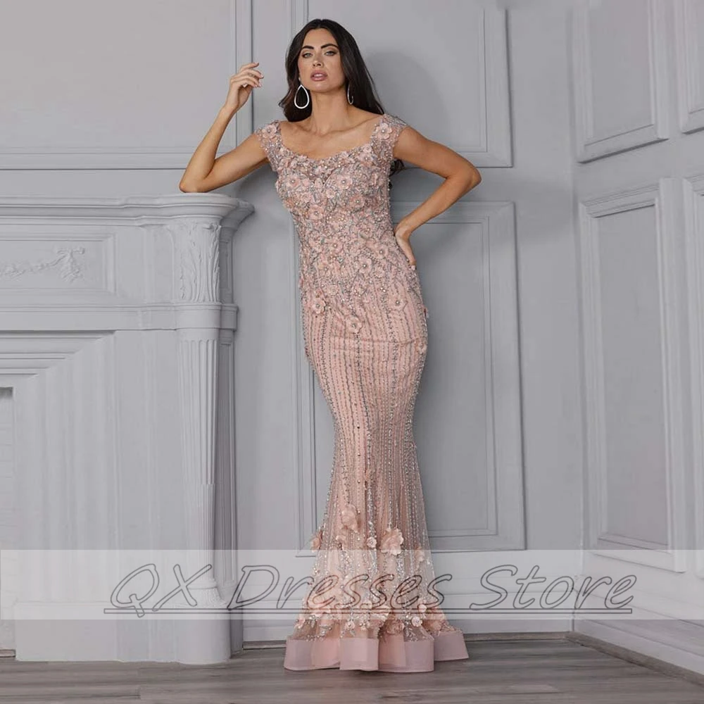 Robe De Soirée longue plissée pour femmes, asymétrique épaule dénudée, verte, élégante, Maxi, mère De la mariée, Robes d'invitées De mariage, 2022