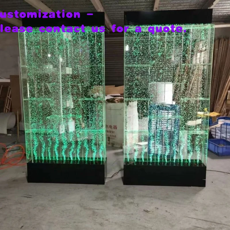 custom.Modern LED Bubble Wall Hotel and Office Printed Acrylic Glass Design Indoor Living Room Furniture Art Style