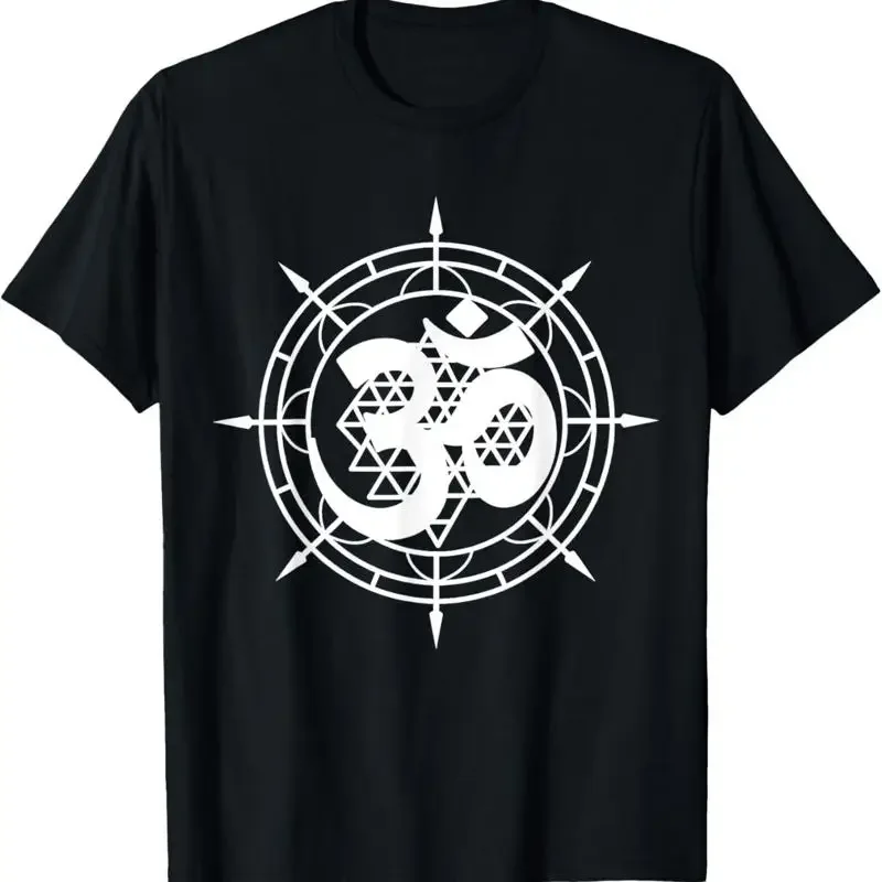 Om Yantra Spiritual Symbol Meditation Yoga Mindfulness Aum T Shirt