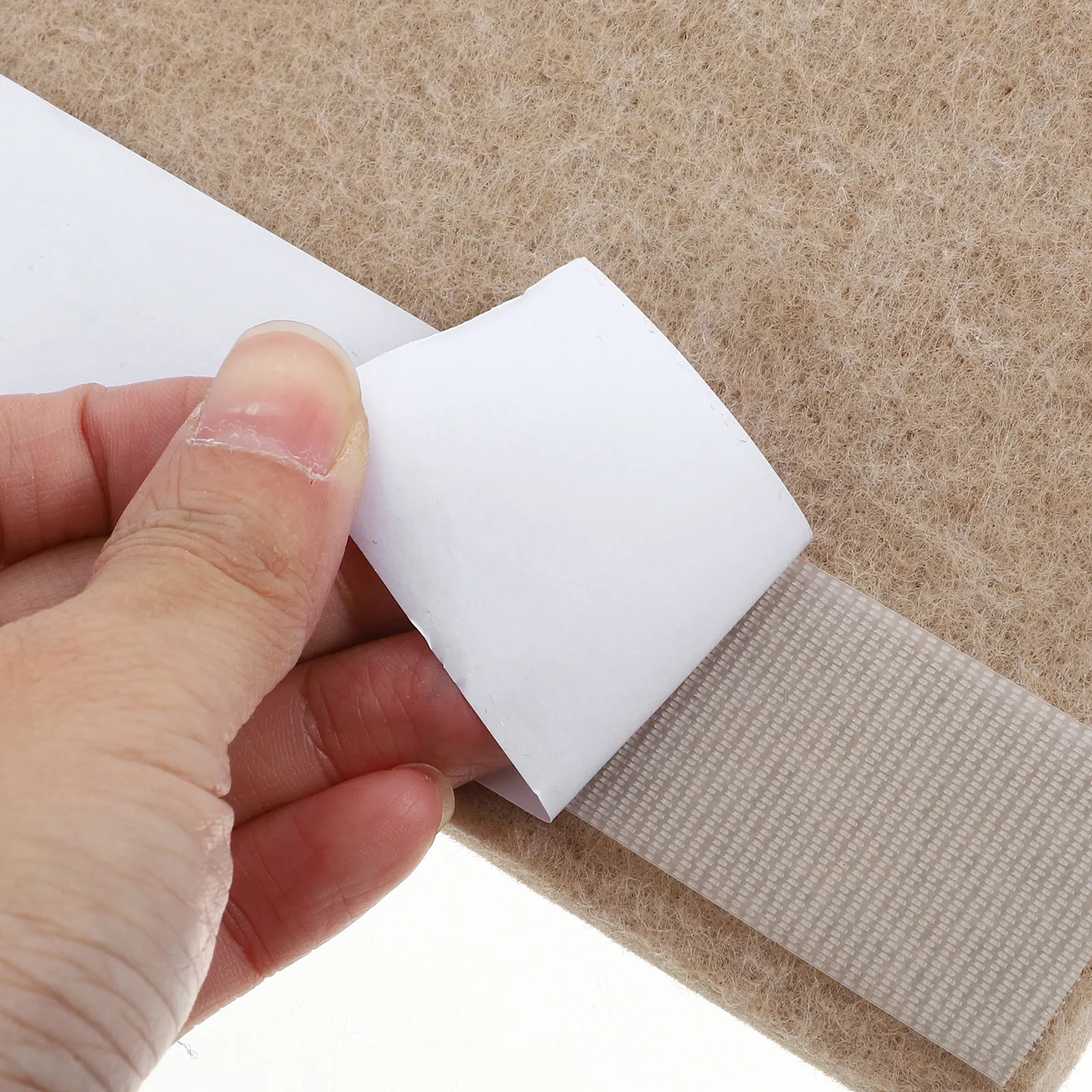 2Pcs Felt Bulletin Board Tiles Square Wall Mounted Memo Board No Drill Easy Install for Desk Living Room Study Felt Wall Tiles