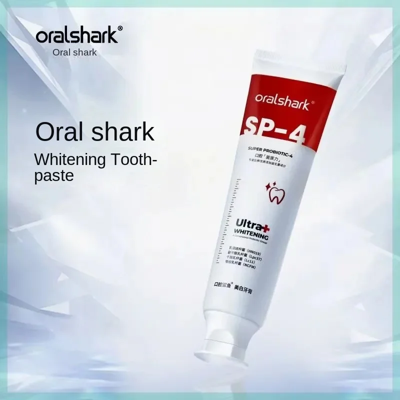 20g Oralshark SP4 Original Whitening Toothpaste Red Blue Teeth Whitening Tooth Correction Remove Tea Stains Freshen Breath