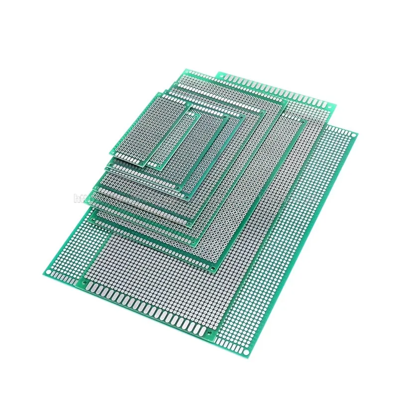 Scheda PCB a doppio lato 2*8 3*7 4*6 5*7 6*8 7*9 8*12 10*10 9*15 10*22 15*20 18*30 20*30 CM Circuiti universali fai da te 9x15