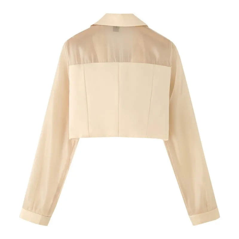 

2025 Autumn New Women's Short Lightweight Blazer British-Style Premium Lapel Design Versatile Outerwear Suitable Casual Jackets
