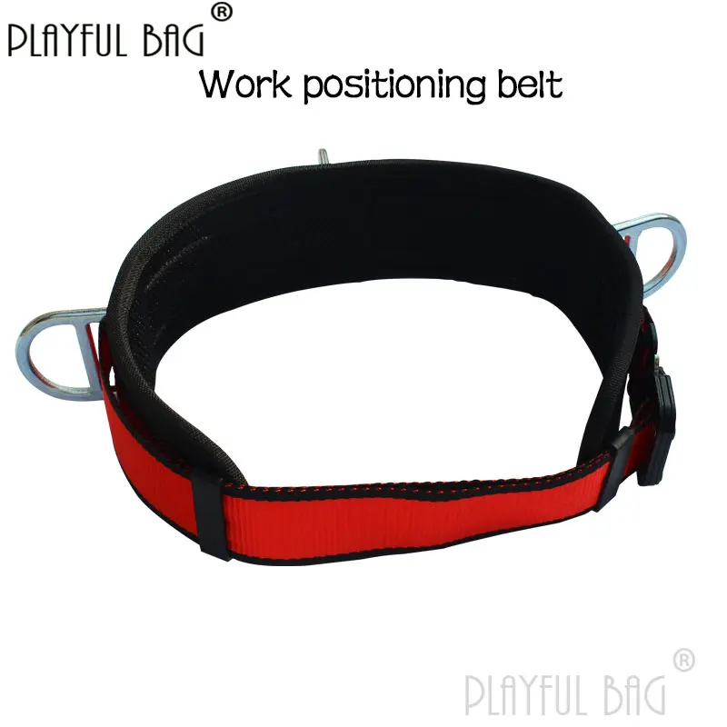 Playful Bag Electrician Safety Belt Outdoor Construction Protection Safety Harness Gear Steel Hook Fall Prevention Rope ZL205