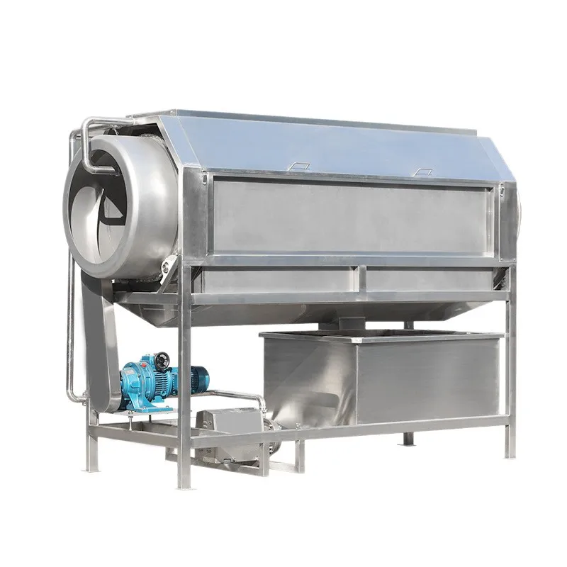 Multifunctional fruit and vegetable washing machine, large vegetable washing machine, automatic pear roller cleaning machine