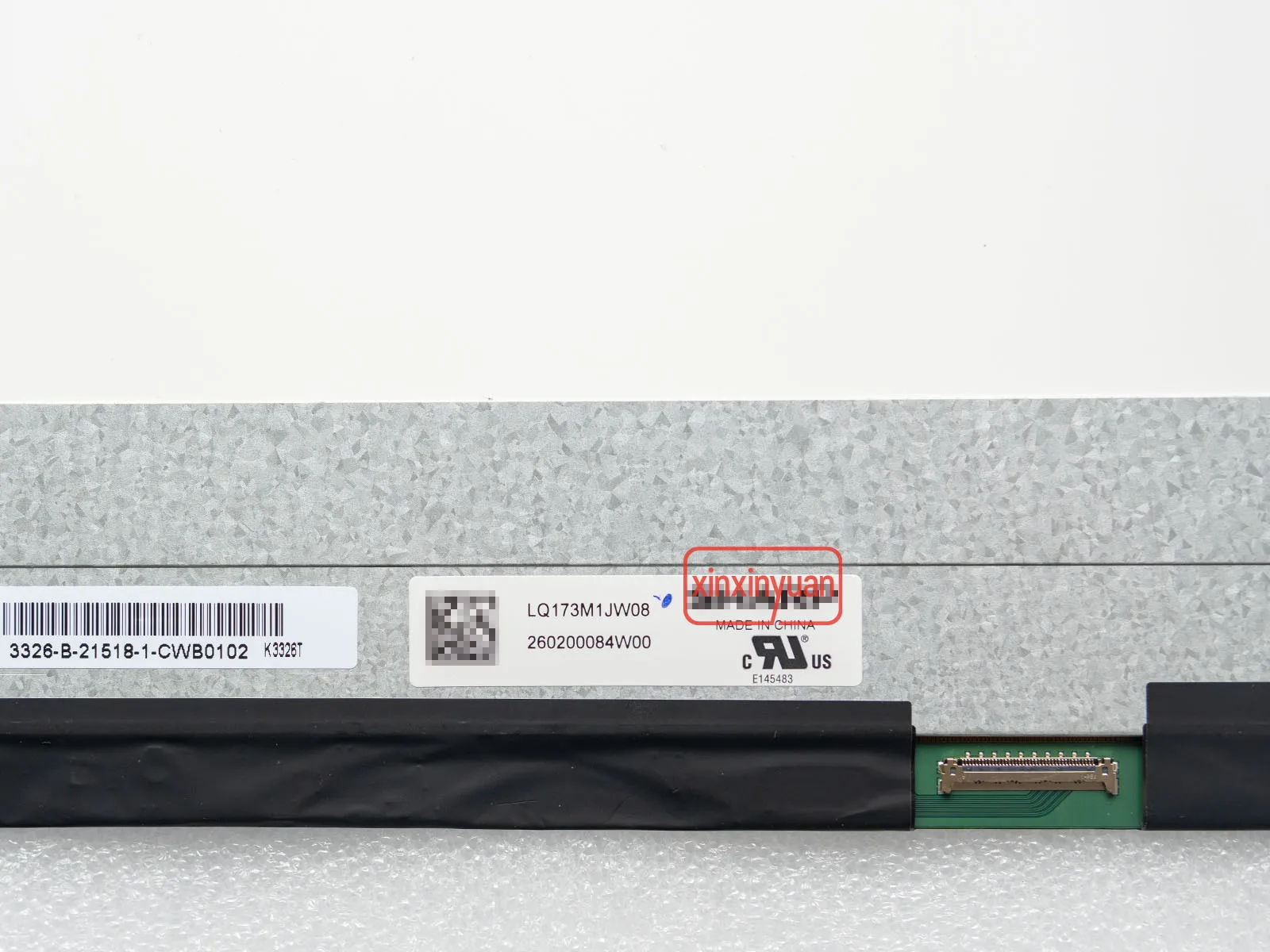 Imagem -05 - Tela Lcd do Portátil Lq173m1jw03 Lq173m1jw05 Lq173m1jw08 para Asus G17 G713 G732 G733 Gx701 Gx735 1920x1080 40pin 17.3 240 300 360hz