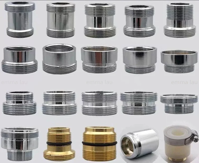 Non-standard Interface 21 23 24 25mm To M22 Faucet Bubbler Adapter Kitchen Aerator Water Purifier Connectors Extend Adapters