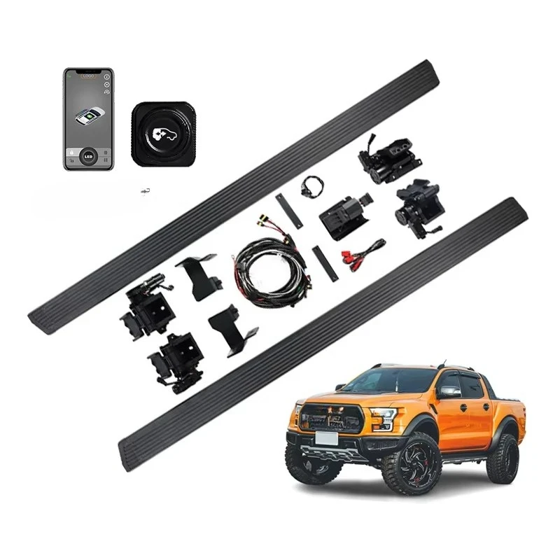 YTPINEER ملحق خارجي للسيارة بدواسة جانبية قابلة للطي لسيارة FORD F-150 EXPLORER RANGER Modelscustom #1