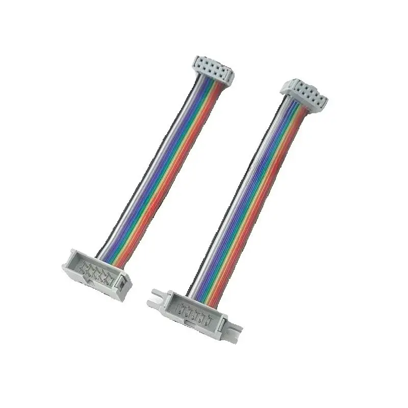 40P GPIO Ribbon Cable FC to DC3 2.54mm Pitch IDC Color Flat Cable for LED Screen JTAG Download Line Various Lengths 10cm to 100c
