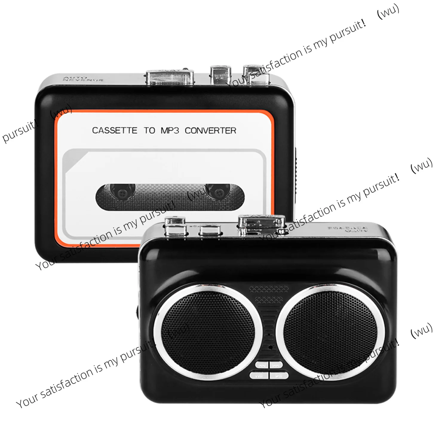 High fidelity stereo cassette machine USB tape converter direct to MP3 save to U disk retro creative gift