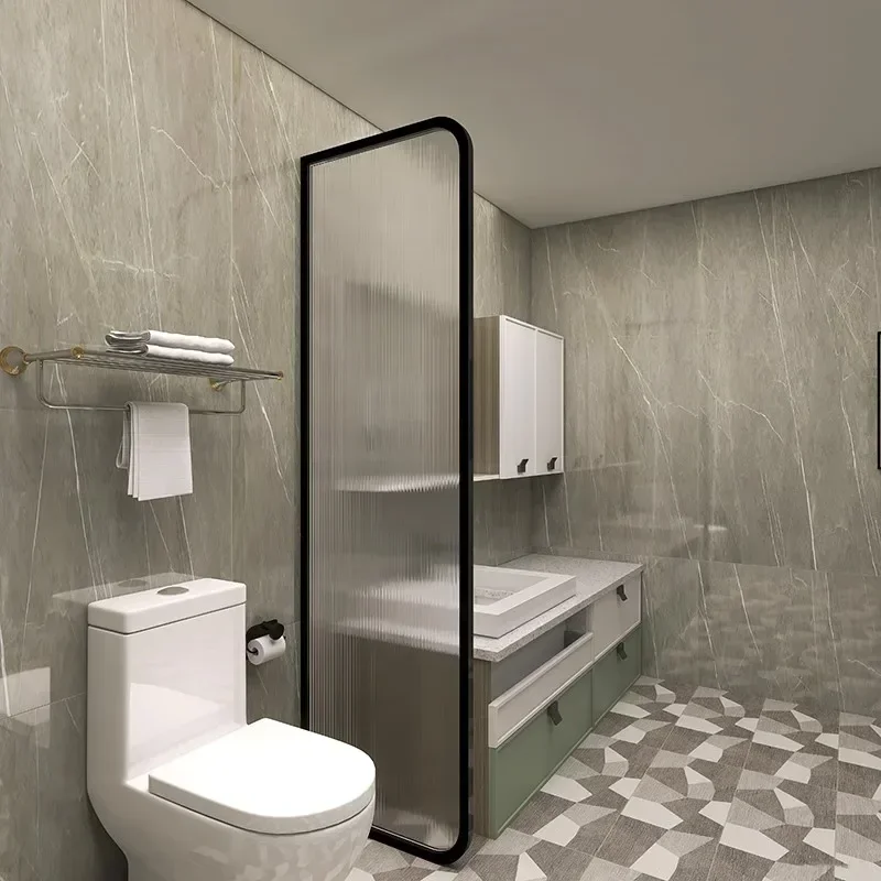 TAO Toilet urinal partition wall Changhong glass bathroom sink basin toilet screen baffle