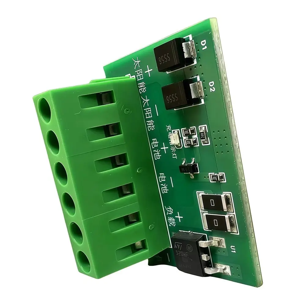 1Pcs New DC 6-45V Control Circuit Board 10A Fully Automatic Solar Street Light Board Auto On Off LED Controller Board