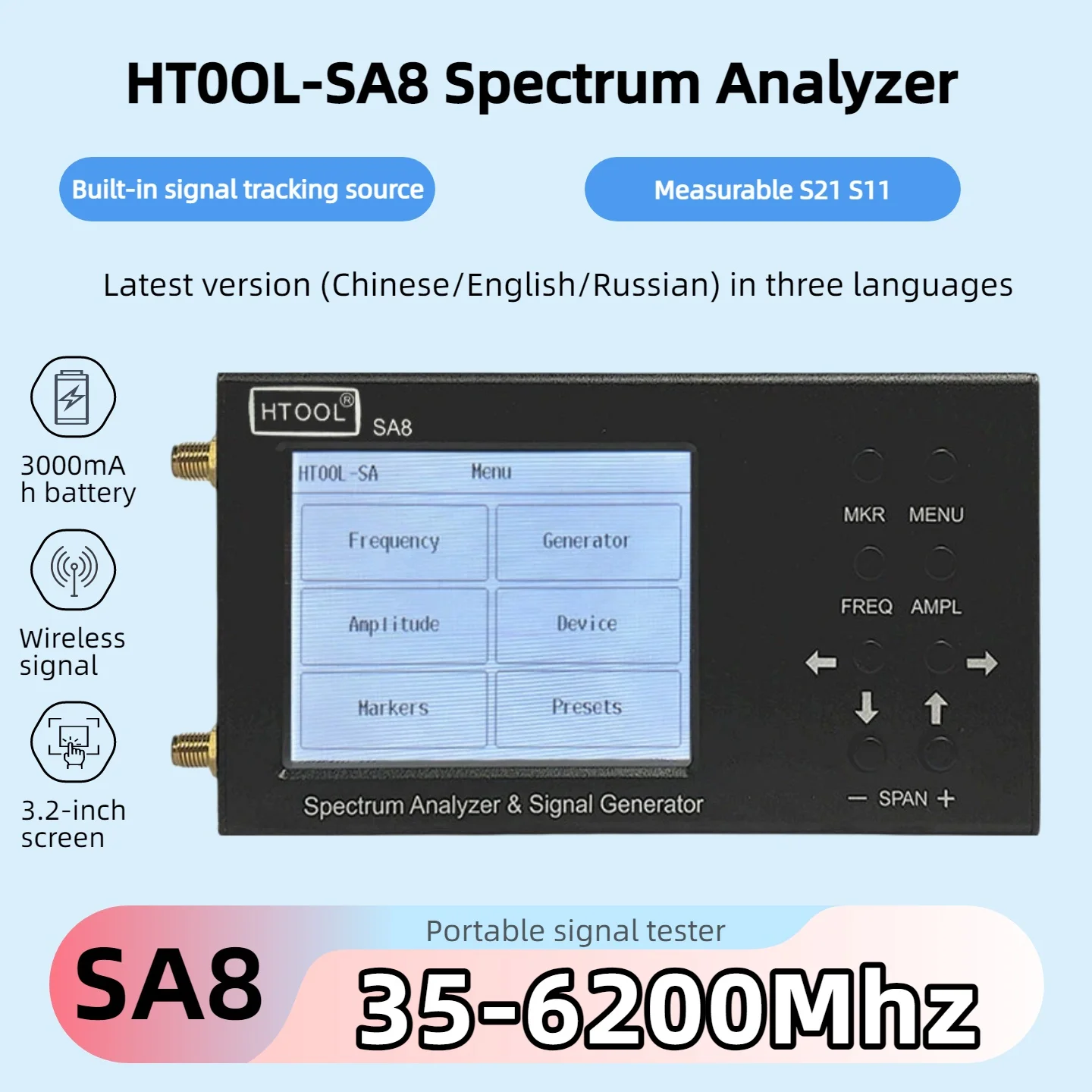 SA8 Spectrum Analyz…