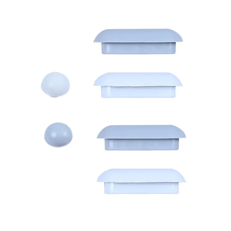 

6pcs/set Toilet Seat Buffers Cushion Lid Stop Bumper Toilet-Ring Feet Cover Pad Grey/White Noise Dampening Bumpers Bath Gaskets