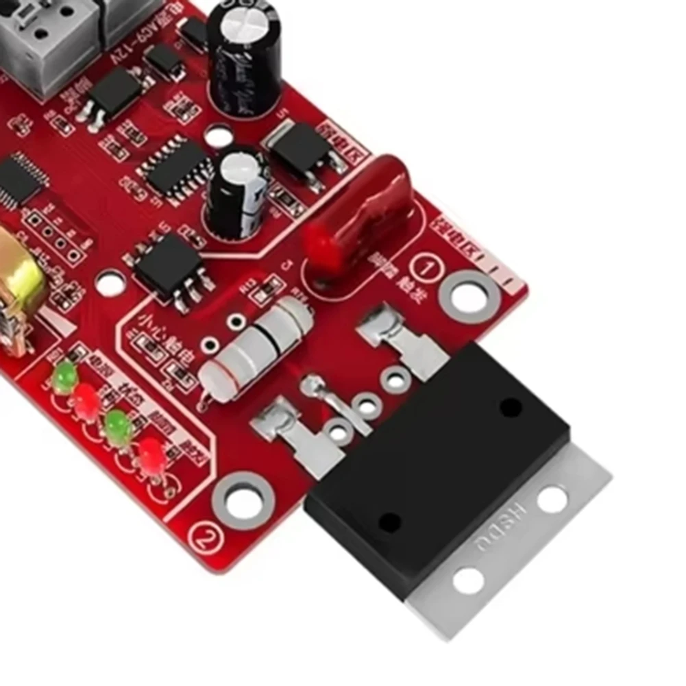 ~【On Sale】Spots Welder Machine Time Control Board 100A Welding Control Board With Current Digital Display