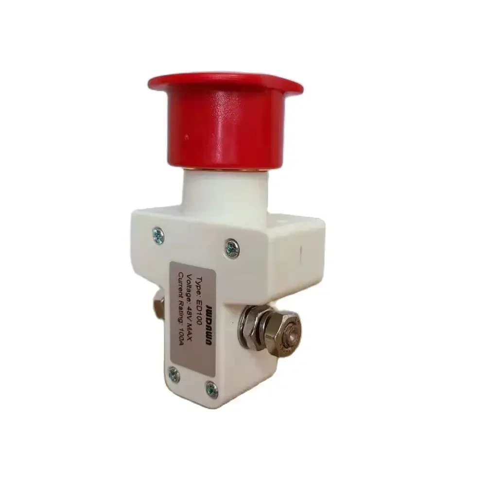 زر الطوارئ ED100 100A 1114- 540000 -00 EP Noblelift Forkift مفتاح إيقاف الطوارئ لعربة الجولف مفتاح إيقاف التشغيل