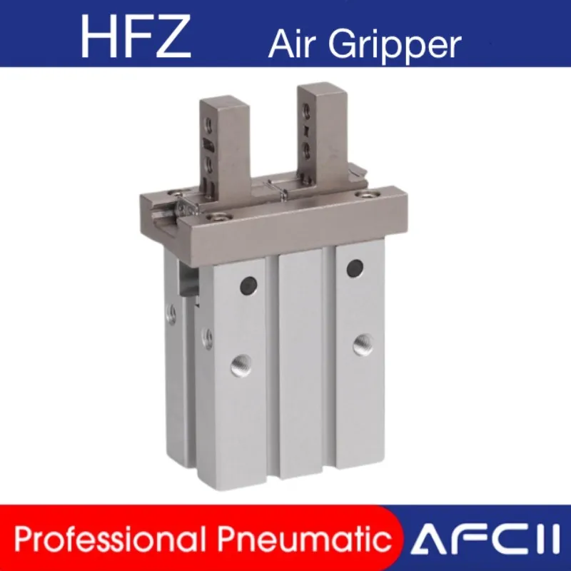 HFZ6 HFZ10 HFZ16 HFZ20 HFZ25 Double Acting Gripper Cylinder  HFZ Airtac Air Gripper Pneumatic Air Cylinder