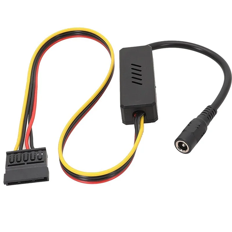 

Кабель питания Superior-DC 5525 к жесткому диску SATA Кабель питания постоянного тока 12 В к жесткому диску SATA с понижающим регулятором напряжения