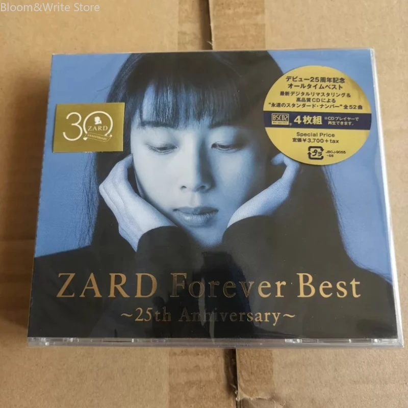 

Классический комплект ZARD к 25-летию: 4 CD-диска. Forever Best – Timeless Japanese Rock Pop Ballad Vocal Greatest Hits. Музыкальный подарок.