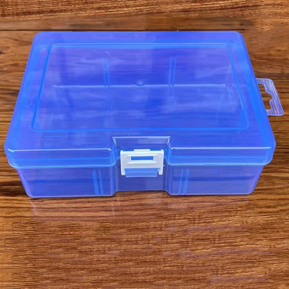 Multi-color Snap plastic opbergdoos voor sieraden hardware accessoires kleine artikelen DIY Crafts