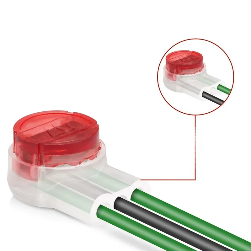 100PCS Robotic Lawnmower Cable Connector Waterproof Gel Connector Robotic Lawnmowers Accessories