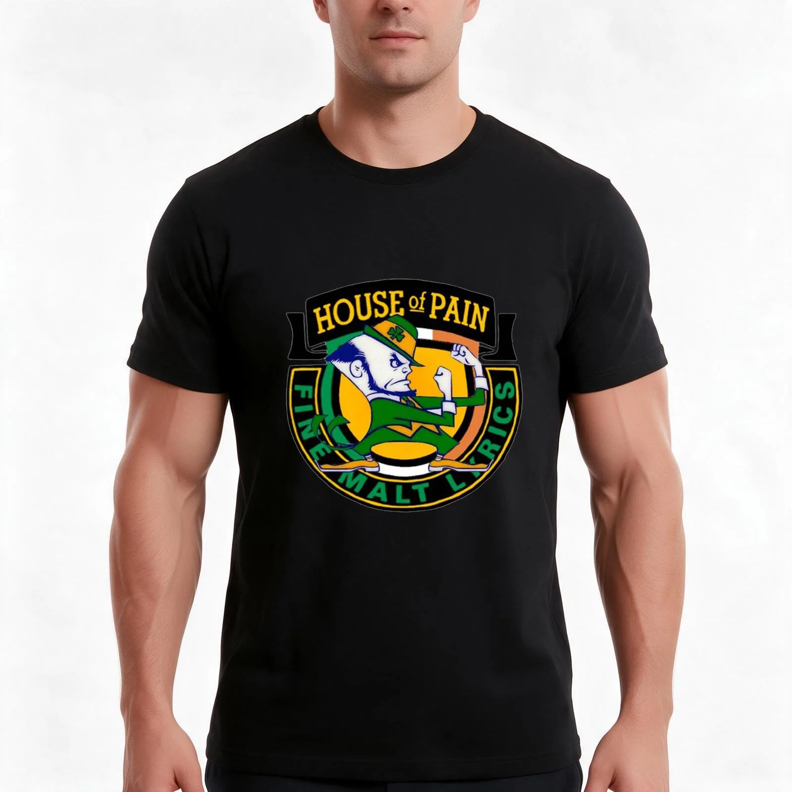 house of pain hip hop peter tosh bobby shmurda hou T-Shirt, Summer Casual Cotton Tee, Oversized Streetwear Tops, 100% Cotton