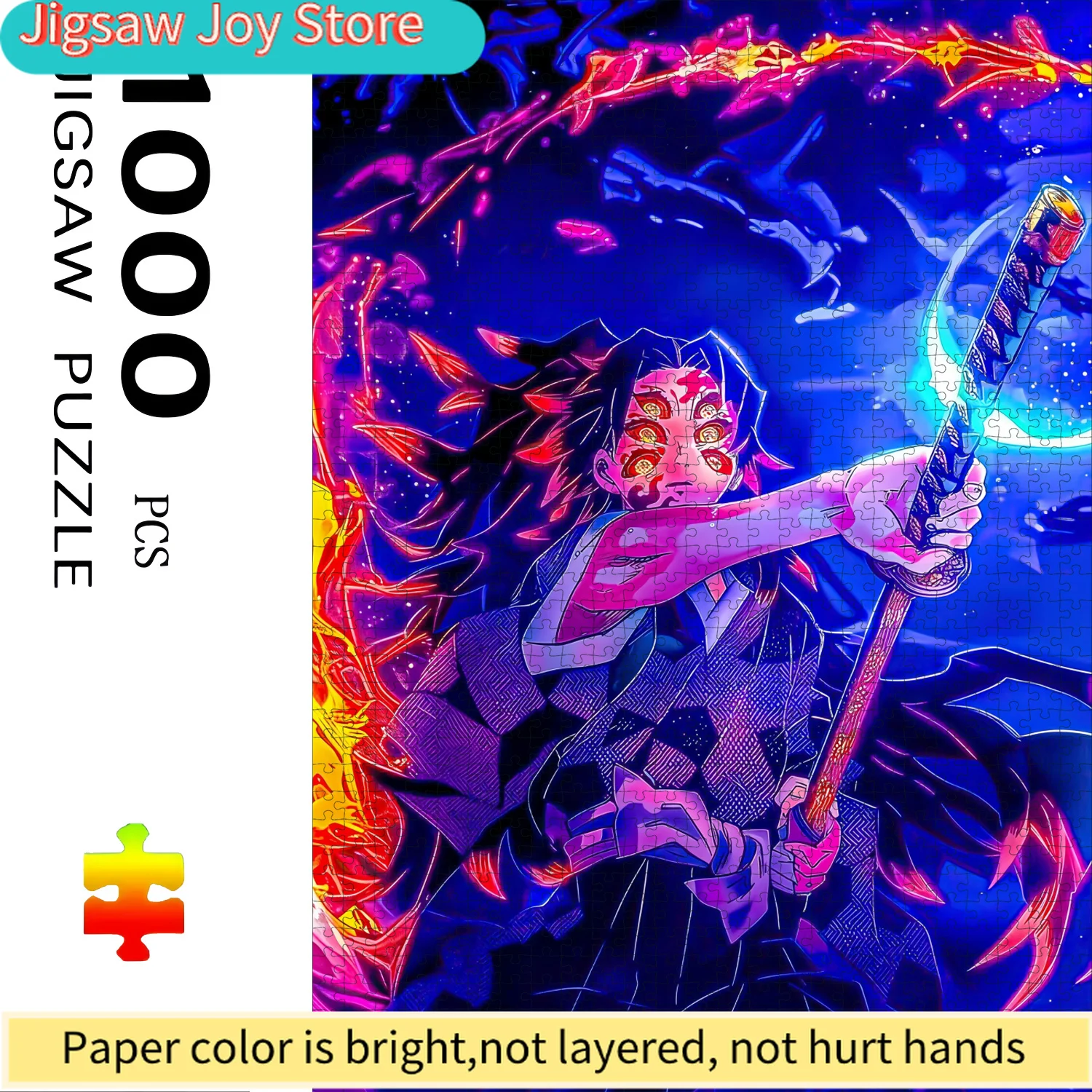 

A Boxed Set of s Featuring Anime-Themed Designs, a Challenging Paper Puzzle - a Large Interactive Game for Adults And Families