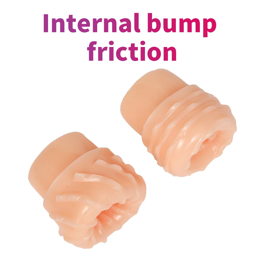 Hot Silicone Transparent Vagina Pussy Masturbation Products Men Glans Sucking Penis Pump Delayed Ejaculation Sex Toys Exerciser