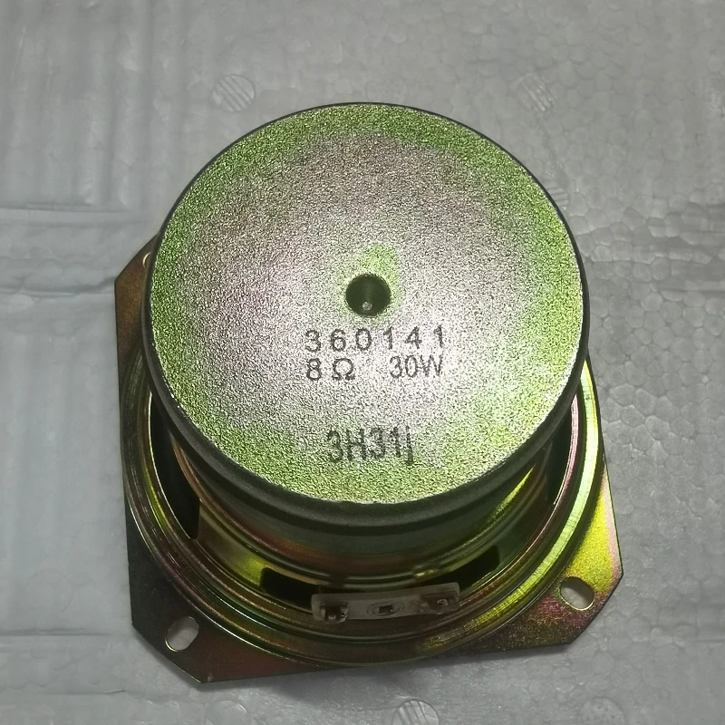 SOTAMIA 1개 4인치 서브우퍼 8옴 30W 103mm 사각 종이 콘 고무 에지 25 코어 베이스 스피커 DIY 블루투스 스피커 업그레이드