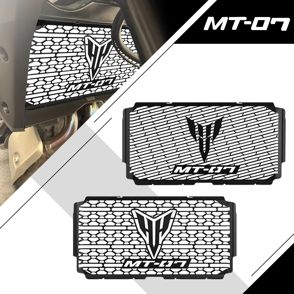 

MT07 2025-2026 Motorcycle Accessories Radiator Grille Cover Guard Protector Protection For YAMAHA MT-07 MT07 MT 07 mt07 mt 07