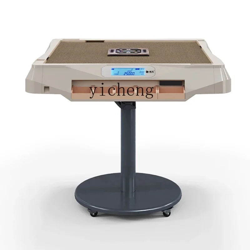 automatic mahjong machine electric folding intelligent digital display points small Japanese mahjong table