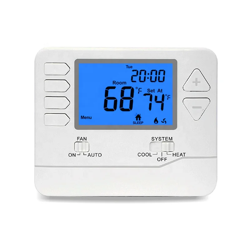 Wall -  Mounted Room Smart Programmable Temperature Controller Thermostat For USA