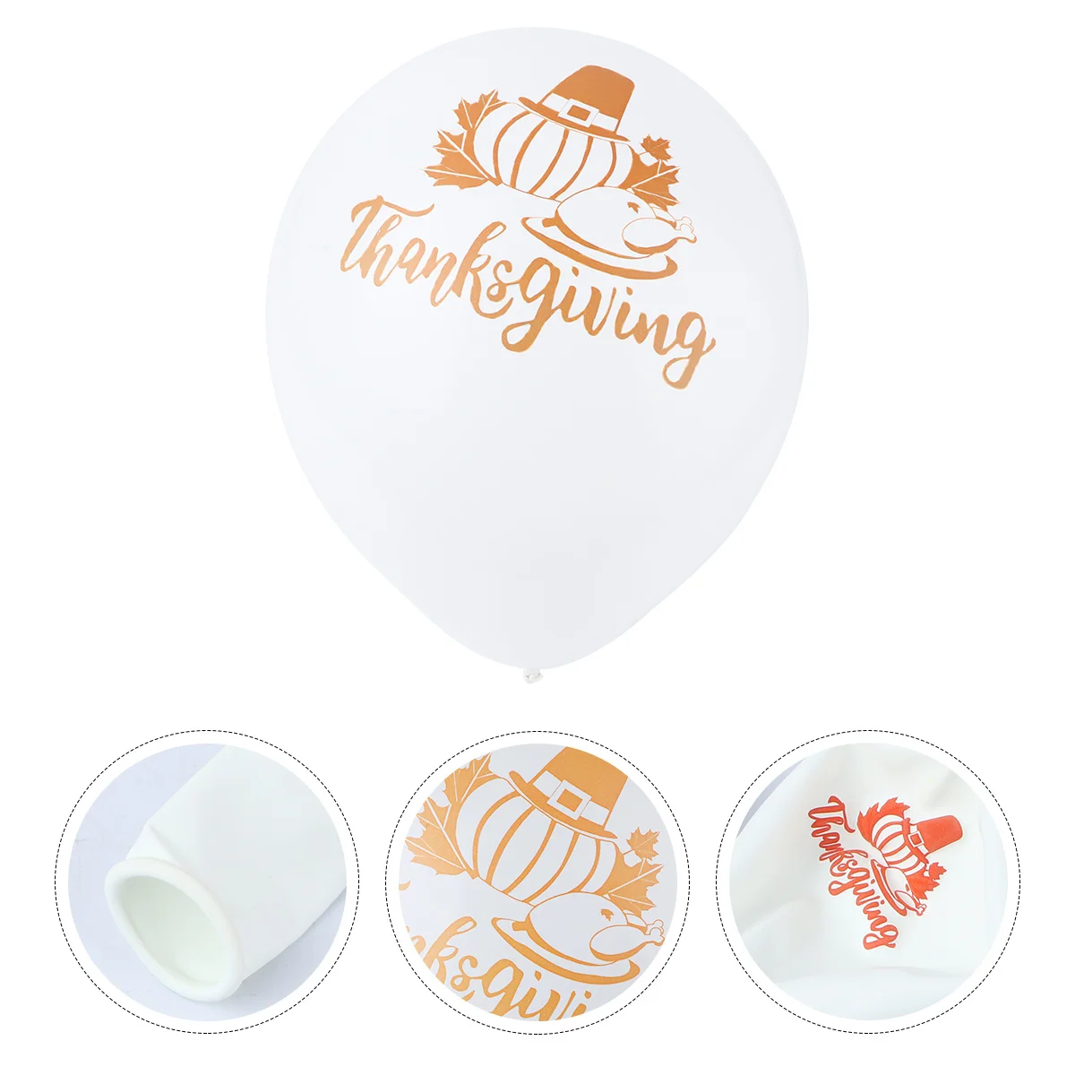 

100pcs Thanksgiving Latex Festival Party Decorations Home Party Accessories Bar Accessories Print Garland Kit Supplies