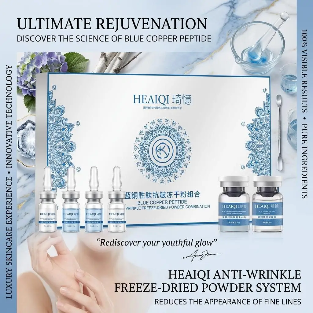 Skincare Set Freeze-Dried Powder Essence Deep Hydration Firming Restore Skin Elasticity Rejuvenating Skin Care Set