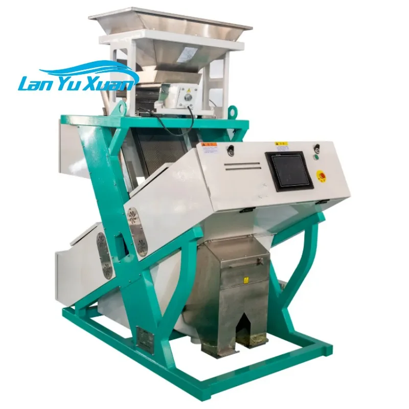 Máquina clasificadora de colores de maquinaria agrícola/clasificador de colores de plástico/maquinaria óptica de tratamiento de residuos