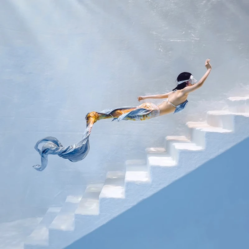 Mermaid Big Tail Swimsuit Aquarium Diving Shoot Sexy Fish Skin
