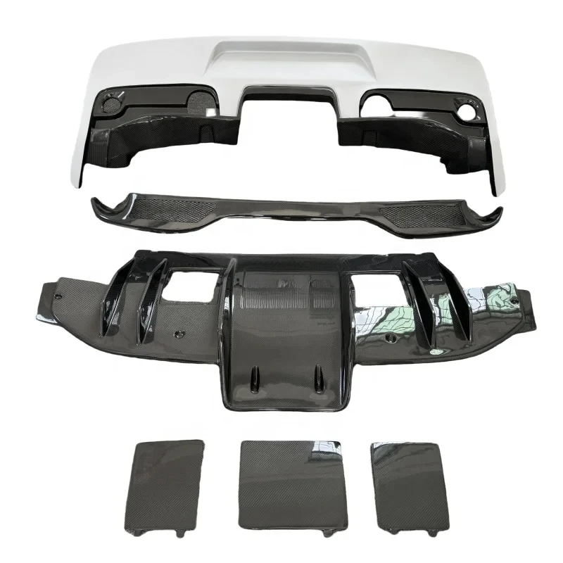

Italia Upgrade SP Style Semi-Carbon Fiber Rear Bumper Diffuser Body Kit