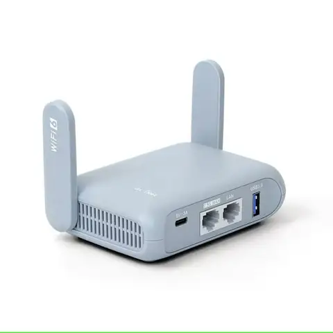 GL.iNet GL-MT3000 (Beryl AX) Wi-Fi 6 Wireless Travel Gigabit Router, Connect Public & Hotel Wi-Fi, Captive Portal, Cybersecurity