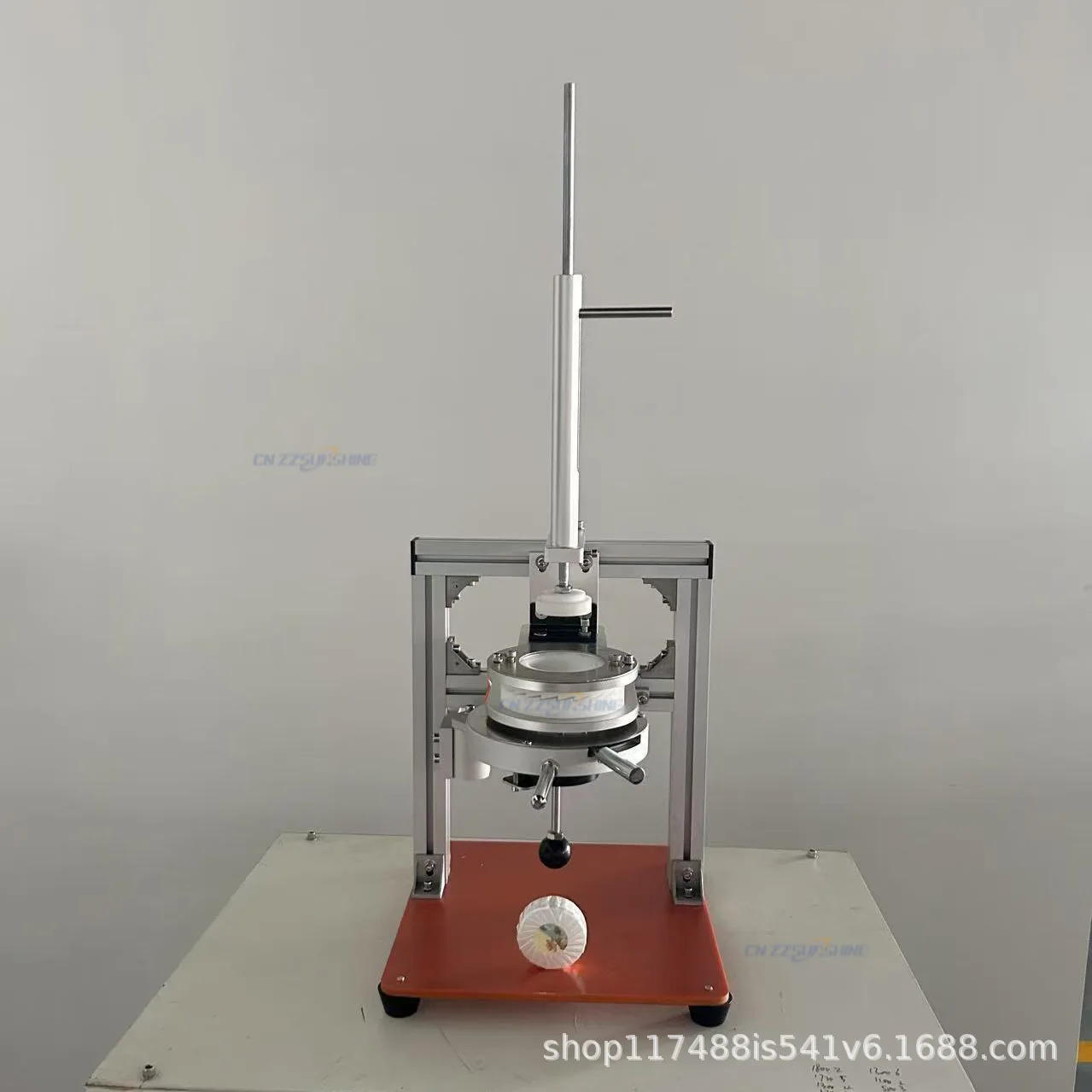 Mini confezionatrice per sapone pieghettato da bagno rotondo per pulizia WC dell'hotel