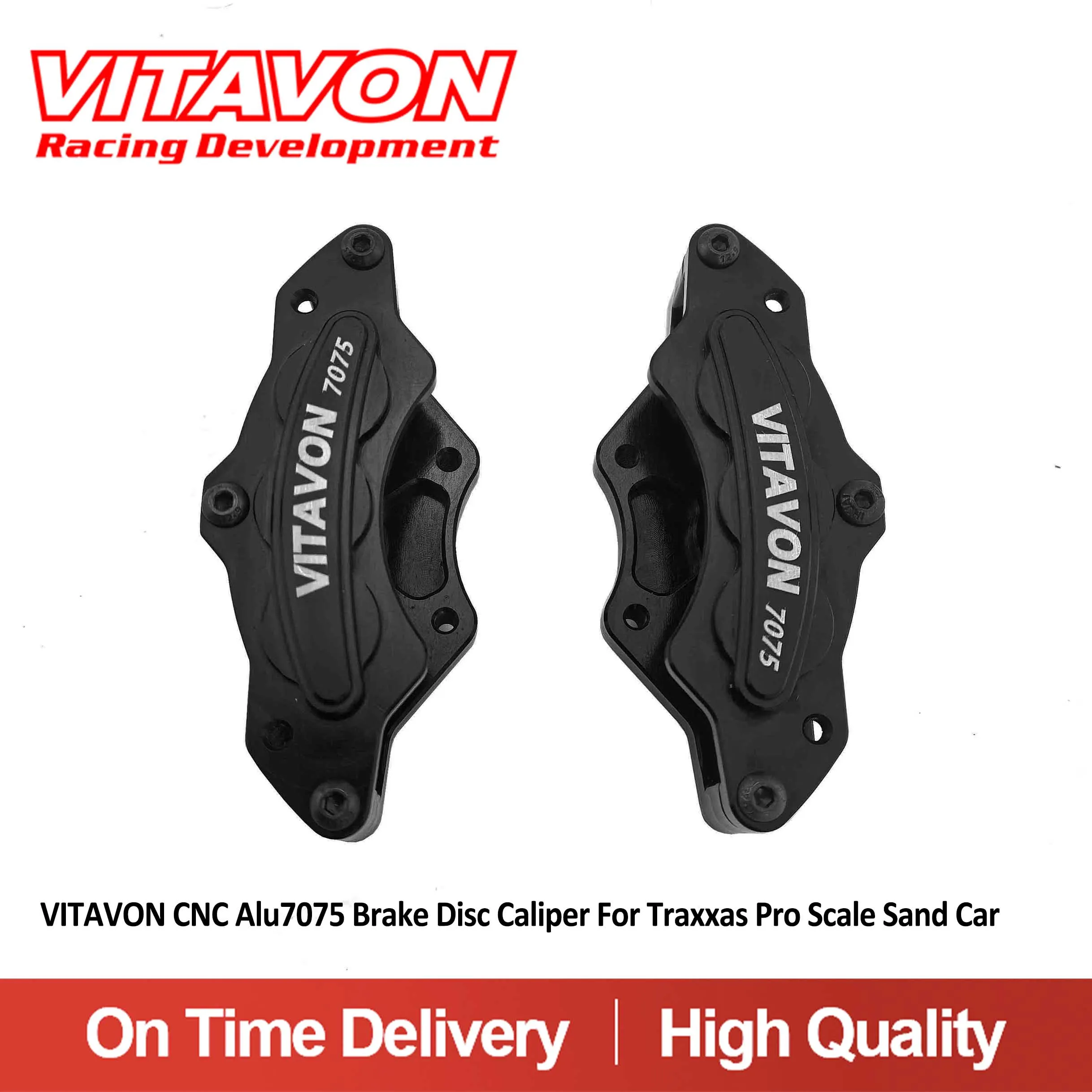 VITAVON CNC Alu7075 Brake Disc Caliper For Traxxas Pro Scale Sand Car 1/6 10951