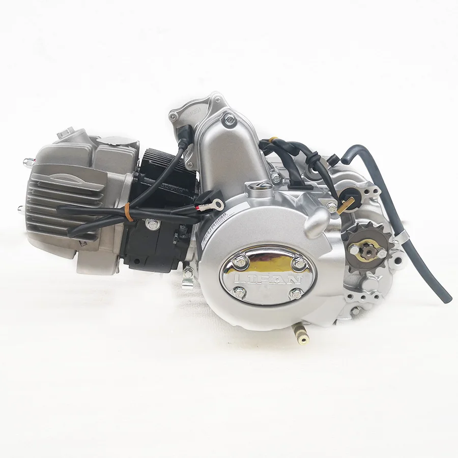 2026LiFan 125cc ATV Horizontal Engine 3+1 Gear Semi Automatic Clutch Electric Start for ATV Go Kart Using