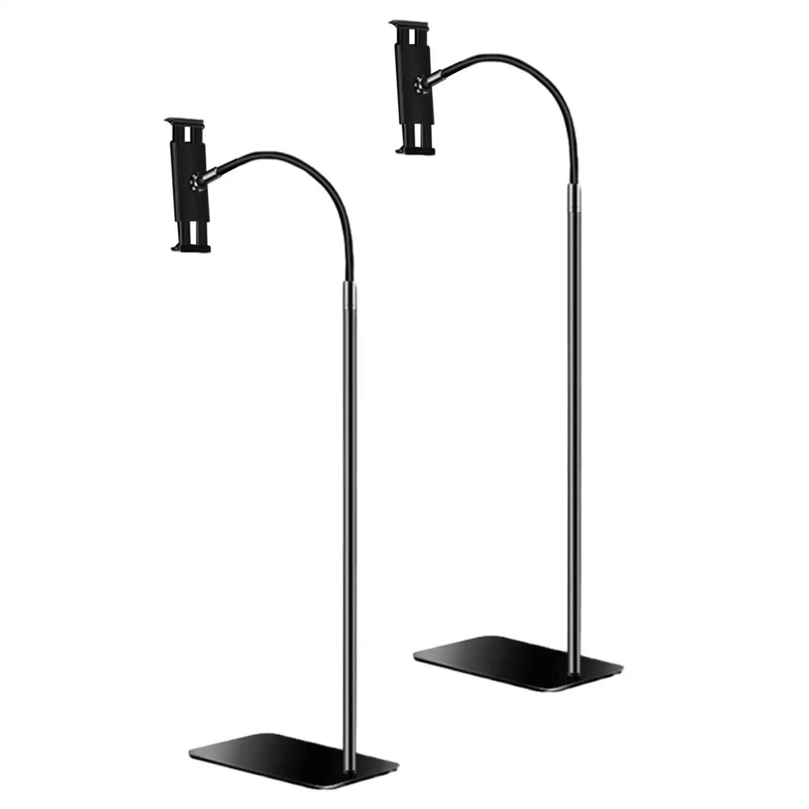 Tablet Floor Stand Flexible Long Arm Phone Stand for Photo Streaming Outdoor